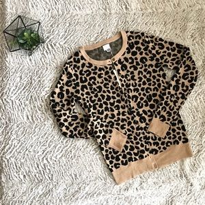 NWT A New Day Leopard Cardigan Size XS